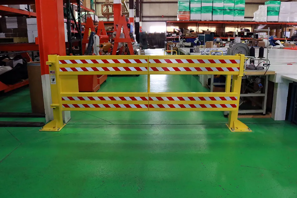 Defender Gate&trade; 20 used as entry barrier