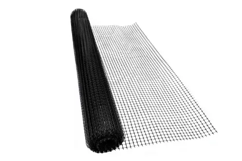 Plastic elk fence installation