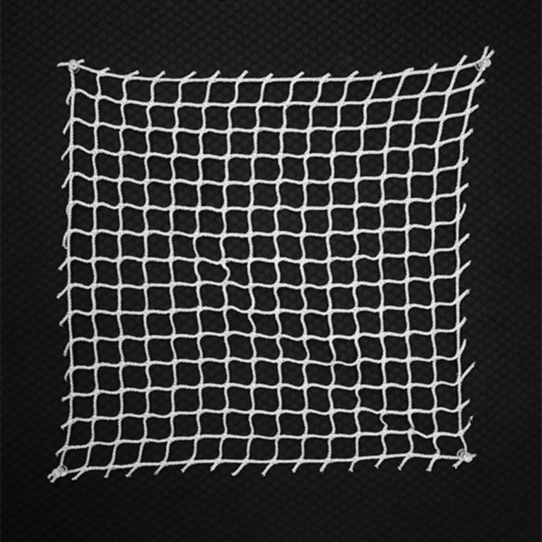 SBN-2020 White knotless netting with raw edge