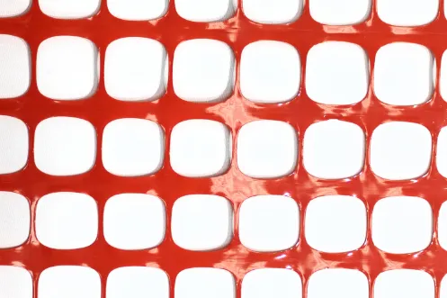 Economy Snow Fence - Orange Detail