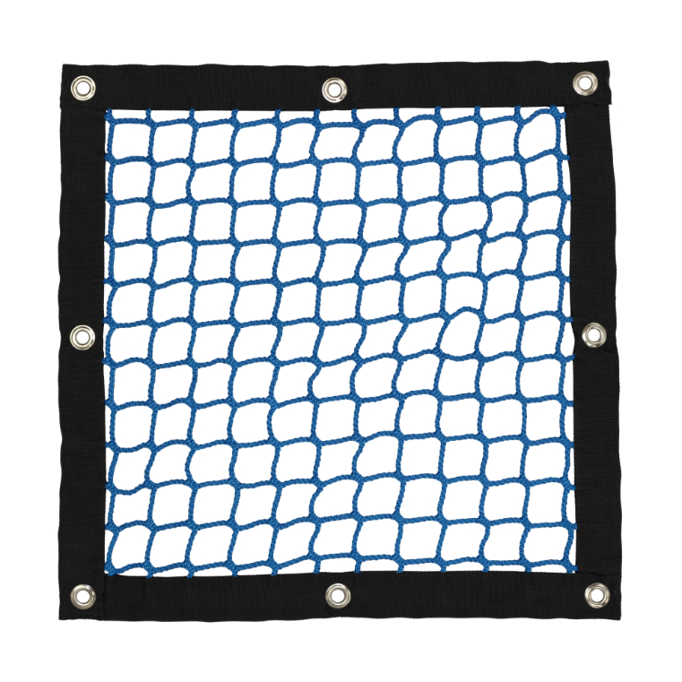 SBN-5045 Blue knotless netting with webbing border