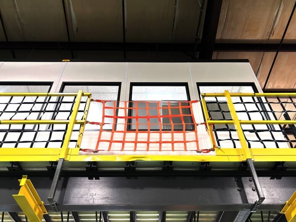 Mezzanine Netting Optional Net Closeup