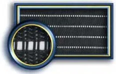 90% Open Woven Privacy Panel showing mesh structure