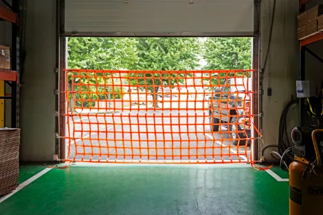 Falling debris hazard