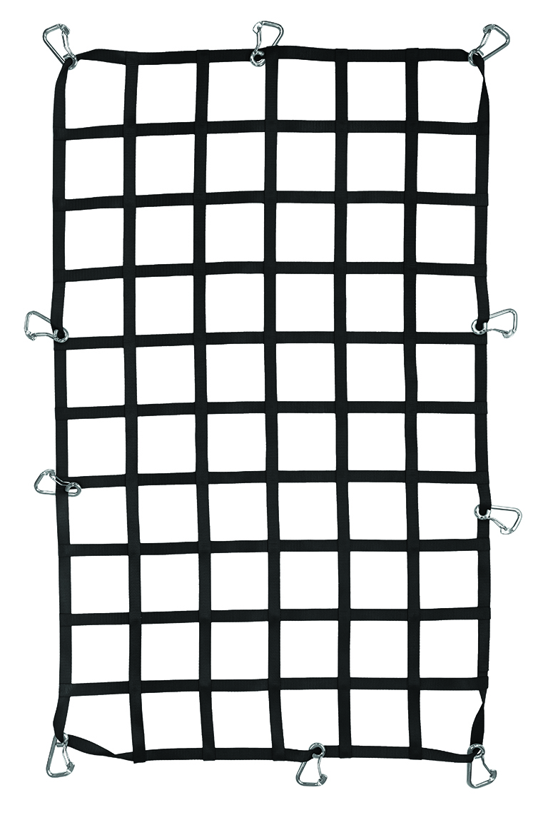 1" Webbing Cargo Net With Snap Hooks