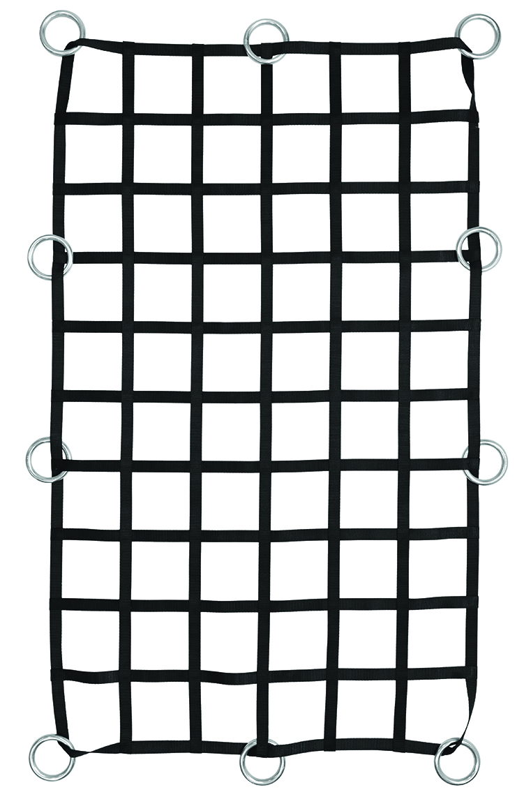 1" Webbing Cargo Net With Rings