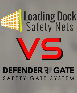Comparing Loading Dock Safety Barriers: Nets vs. Gates