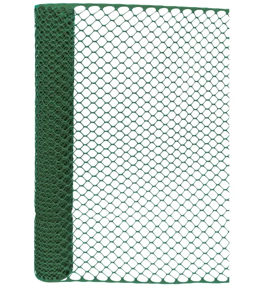 Economy Plastic Safety Barrier Fence - Green