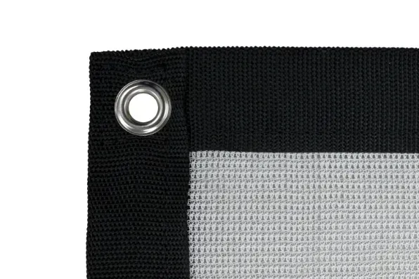 Heavy Duty Debris Net Panel Installation - White