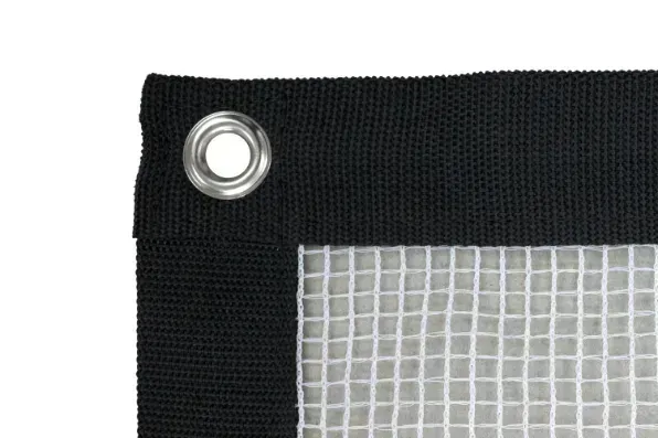 Standard Duty Debris Net Panel Installation - White