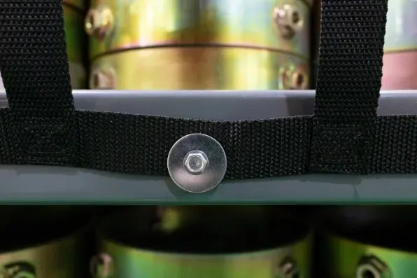 Warehouse Cart Netting Installation - Black