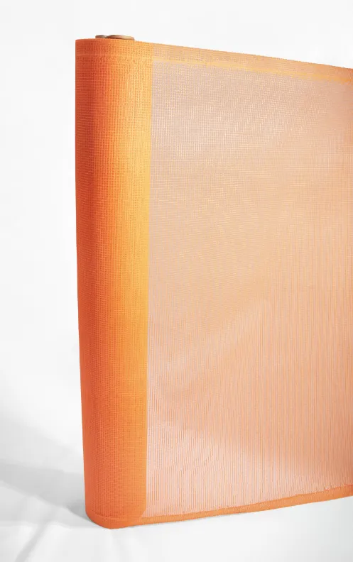 Guardrail netting close-up detail