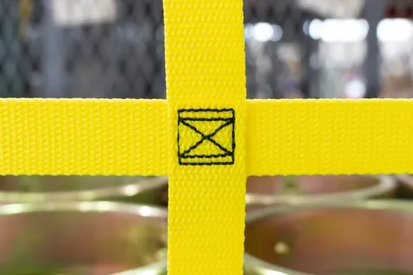 Warehouse Cart Netting Overview - Yellow