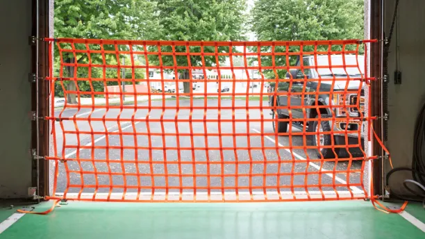72" Wall Mounted Loading Dock Safety Net