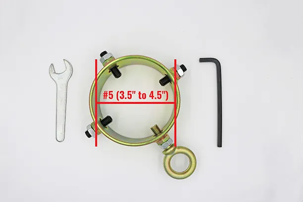 Existing Bollard Safety Net Side View