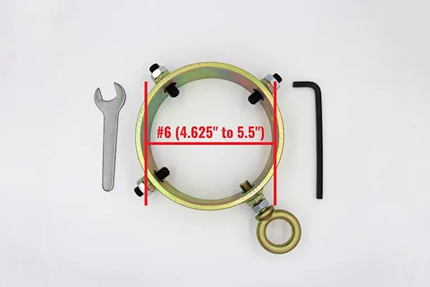 Bollard Safety Net Extended Across Dock Door