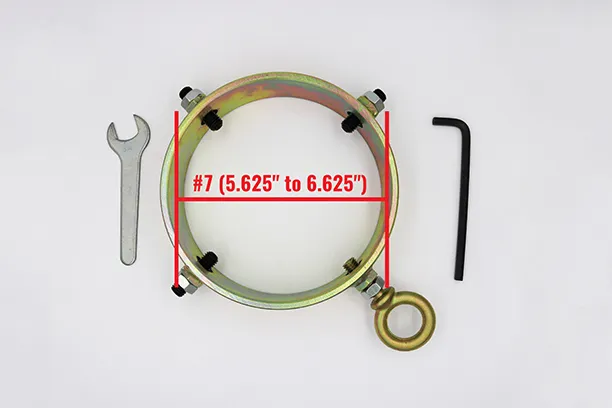 Bollard Ring Detail with Snap Hook