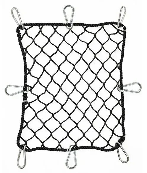 Fall safety netting application