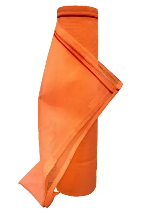 Heavy Duty Fire Retardant Debris Netting Roll - Orange