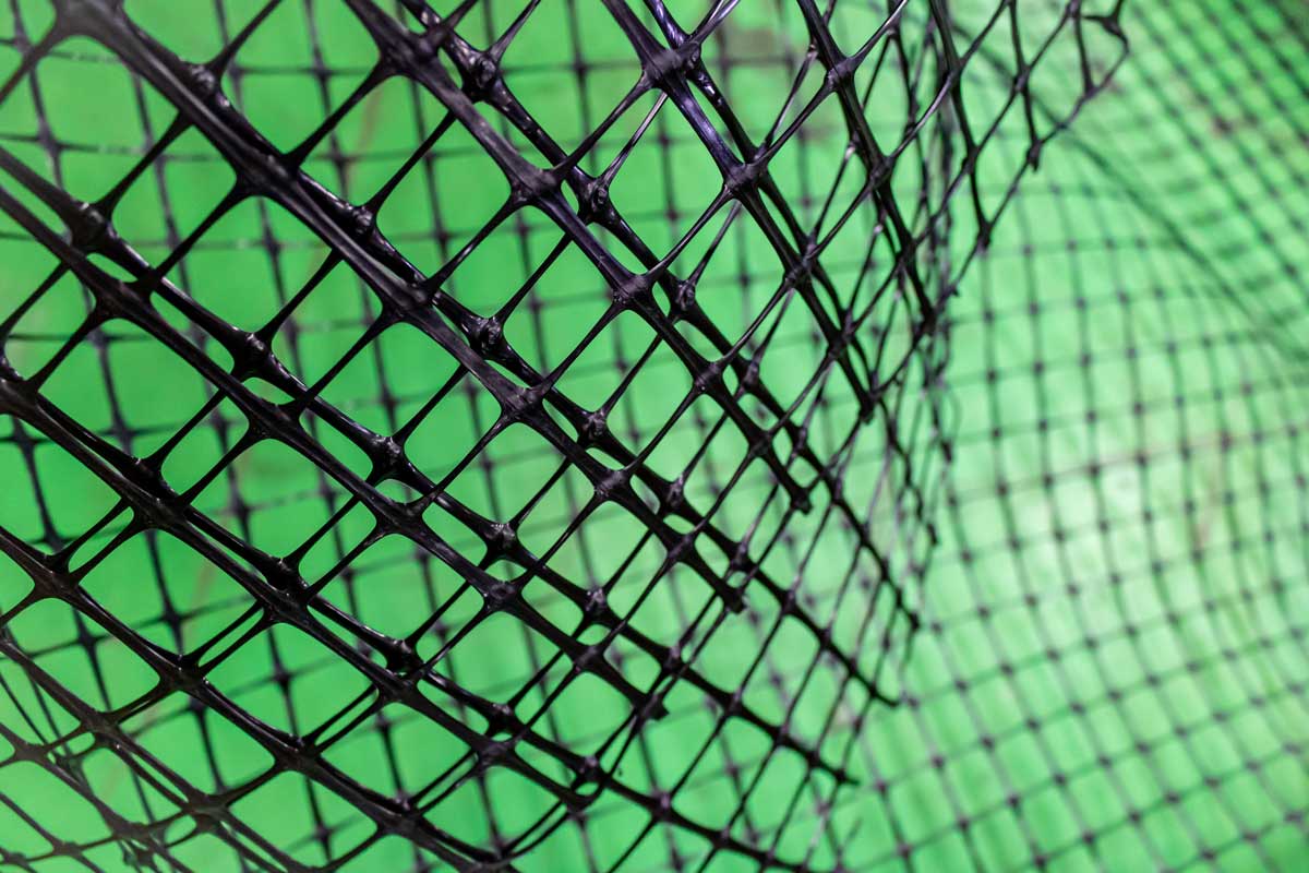 Plastic Rack Netting Close-up