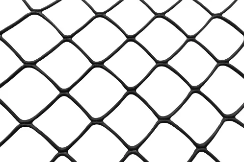 Heavy Duty Plastic Safety Barrier Fence - Black - Detail