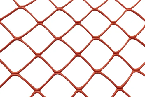 Heavy Duty Plastic Safety Barrier Fence - Orange - Detail