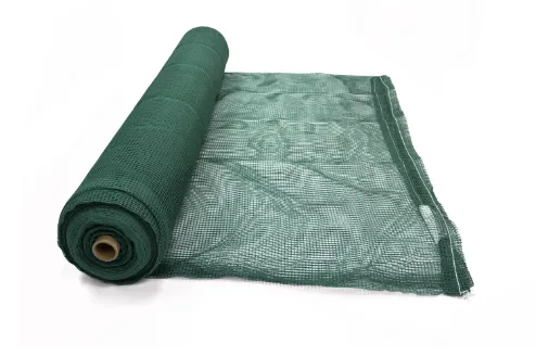 Standard Duty Fire Retardant Debris Netting Roll - Green (Detail View)