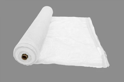 Standard Duty Fire Retardant Debris Netting Roll - White (Detail View)