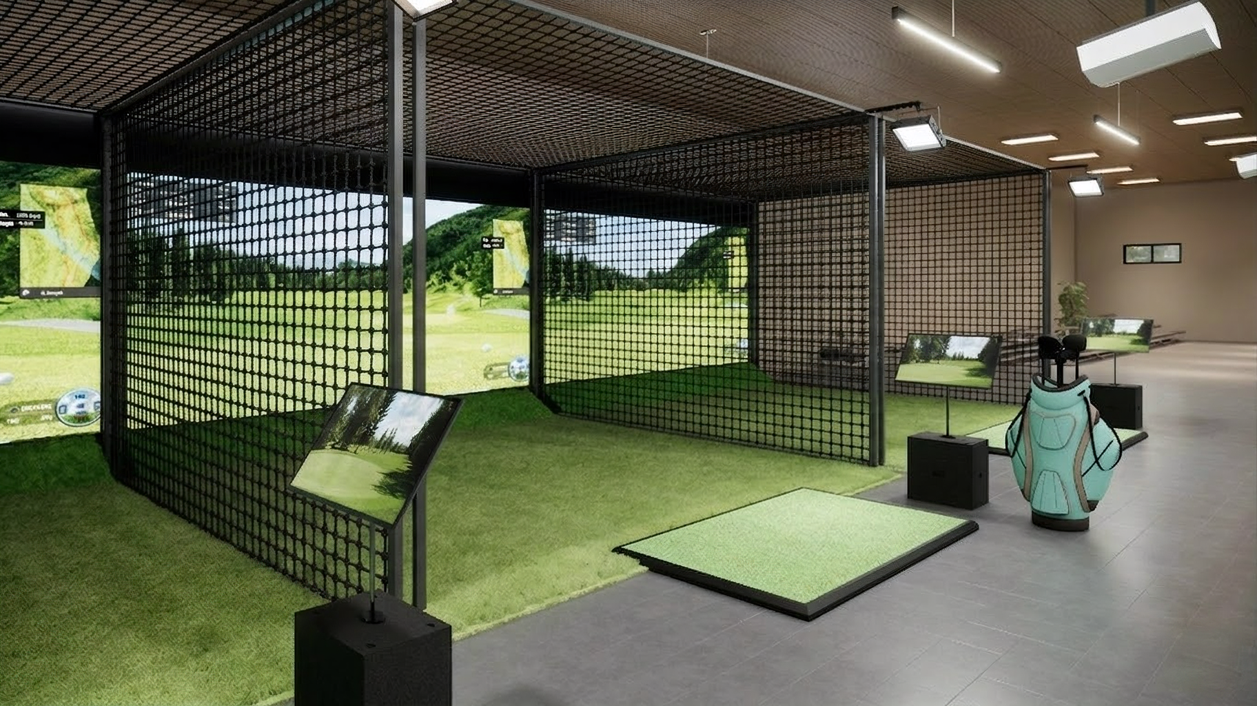 Golf Simulator Netting