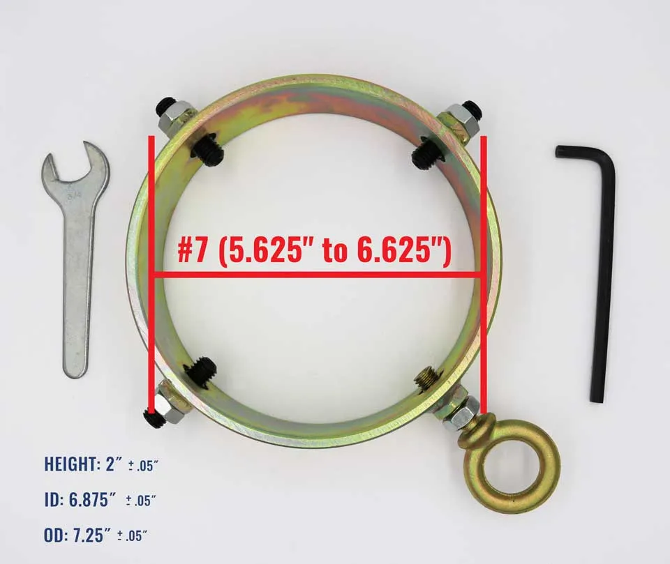 Size 7 Bollard Anchor Ring