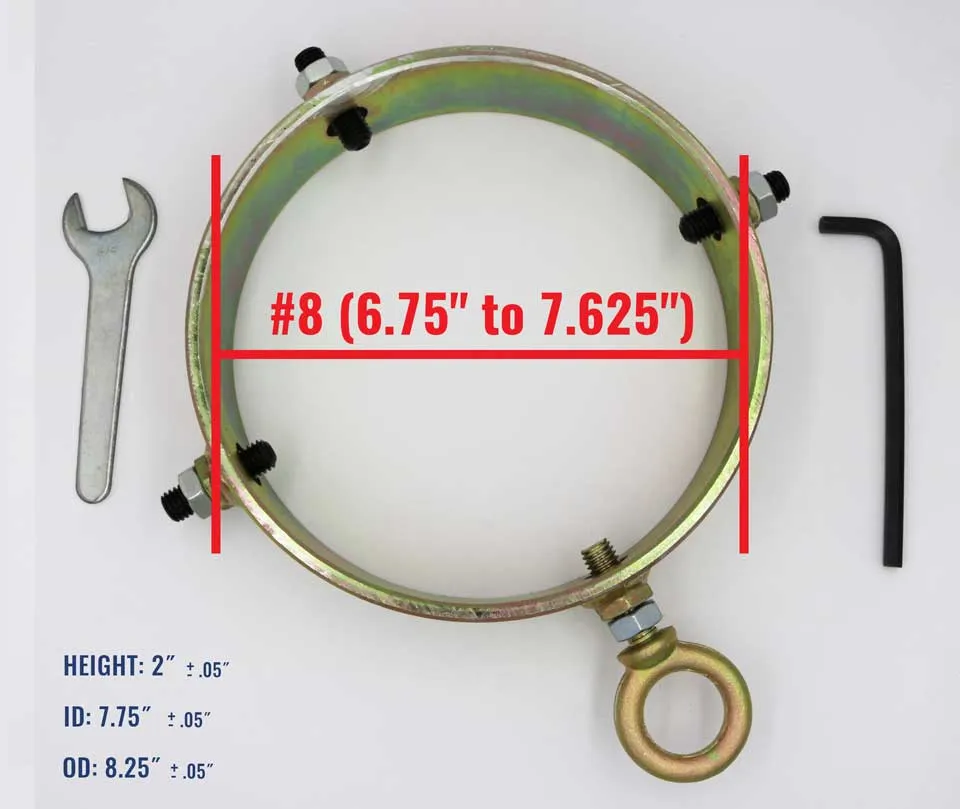 Size 8 Bollard Anchor Ring