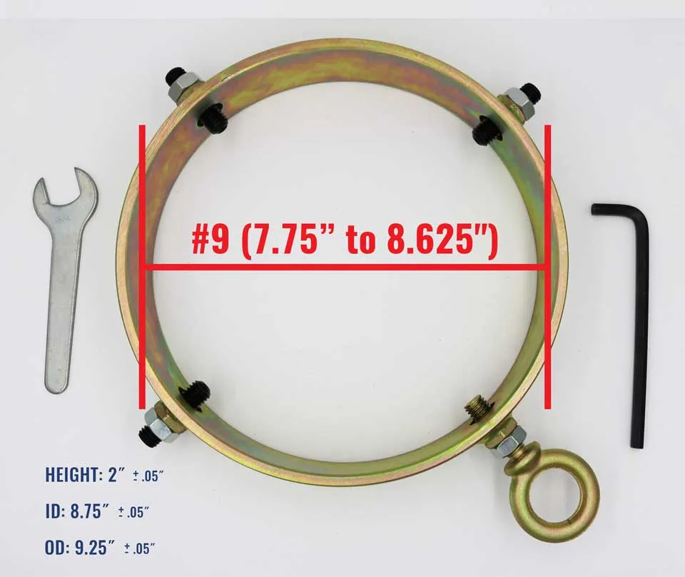 Size 9 Bollard Anchor Ring