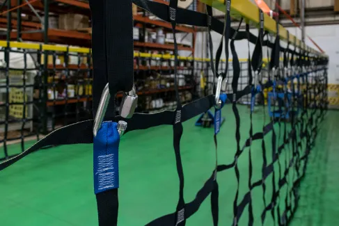 Custom Barrier Net industrial application