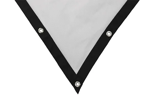 White Shade Cloth view 2