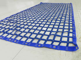 Blue Cargo Netting Grommets