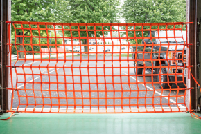 72" Tall Loading Dock Safety Net with Debris Liner
