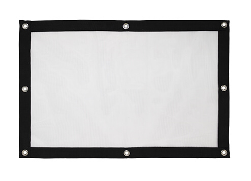 white Shade Cloth