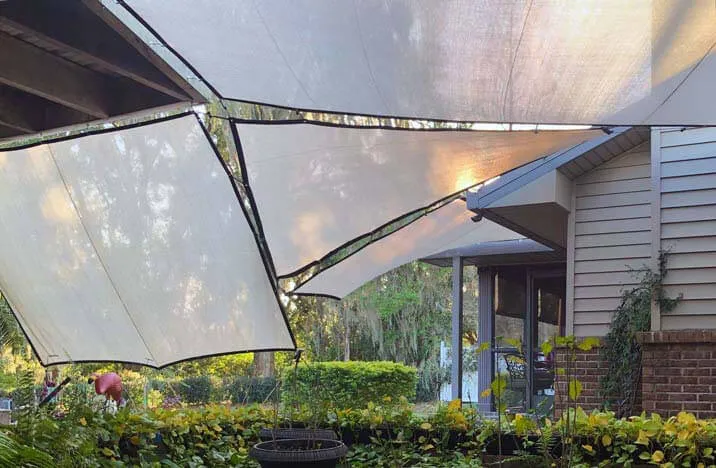 Rectangular and Triangular Shade Cloth