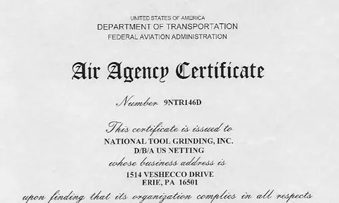 Air Agency Certification