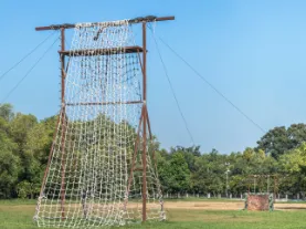 Tall Rope Climbing Nets