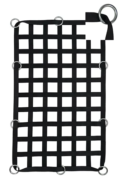 2 Inch Webbing Cargo Net with Rings