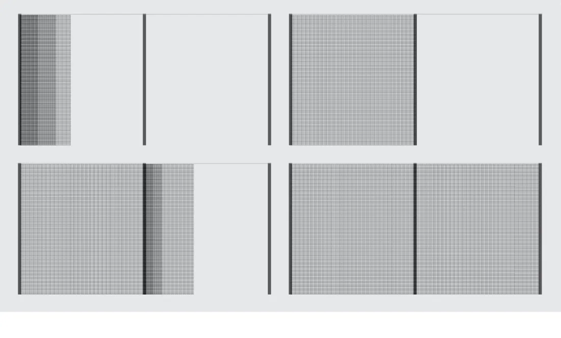 Unroll and attach netting