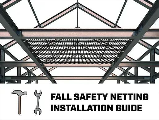 Fall Safety Netting Installation