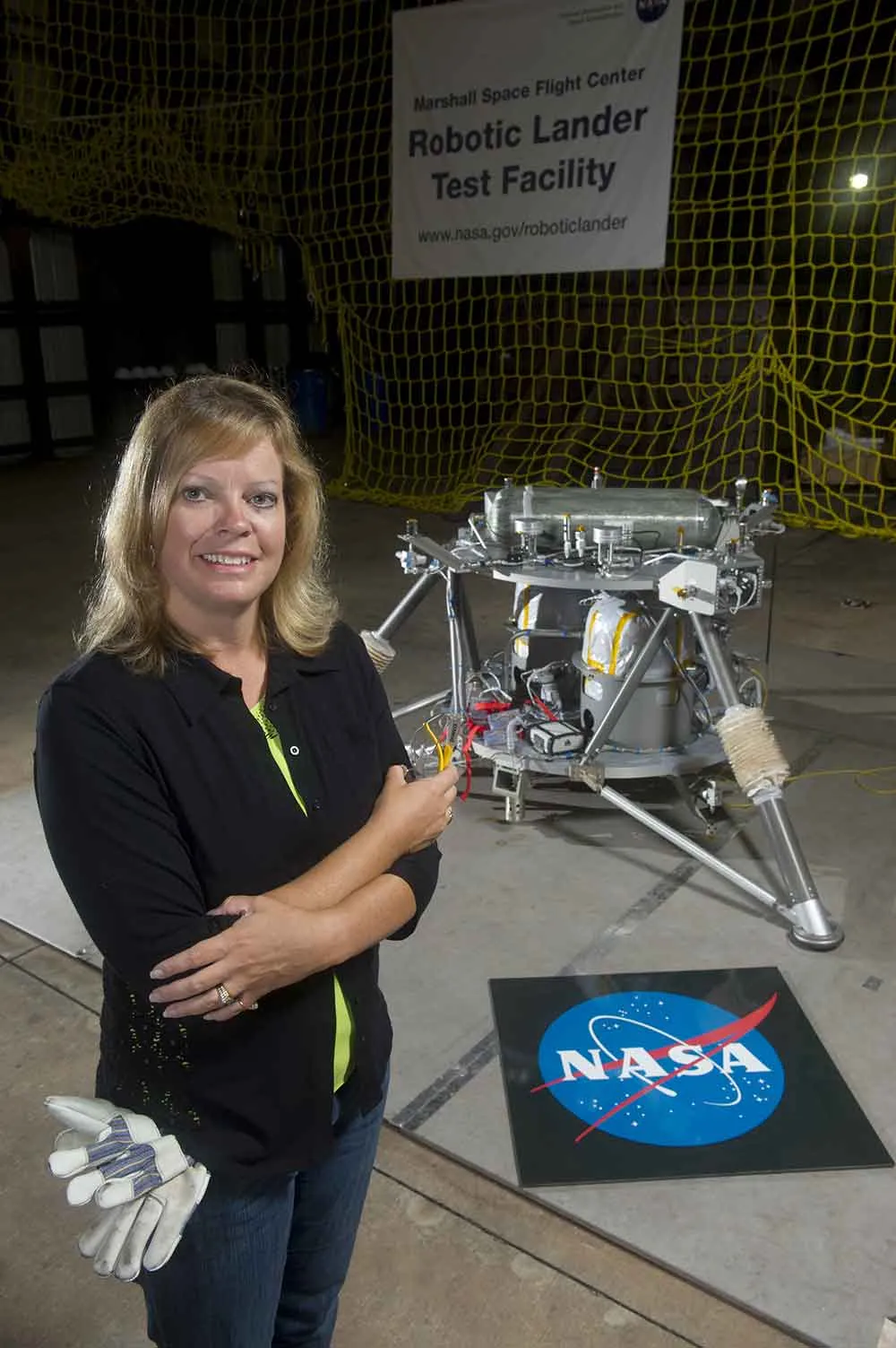 NASA Marshall Space Flight Center Robotic Lander Test Facility