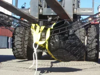 Ground view close up